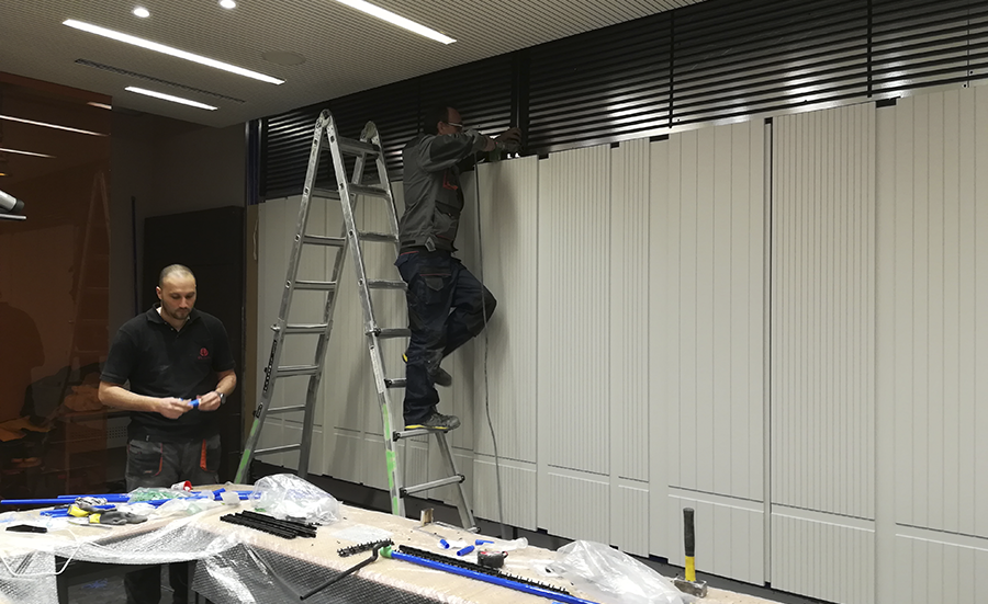 Instalación de climatización radiante en sala de reuniones Universidad Pontificia de Comillas-10