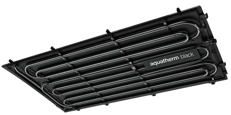 Panel radiante aquatherm black